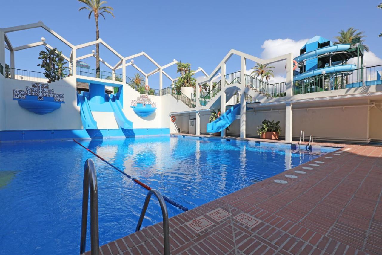 074 - Fabulous Sea View Apartment In Benal Beach Complex Benalmádena Kültér fotó